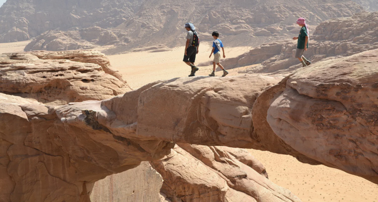 Wadi Rum hiking