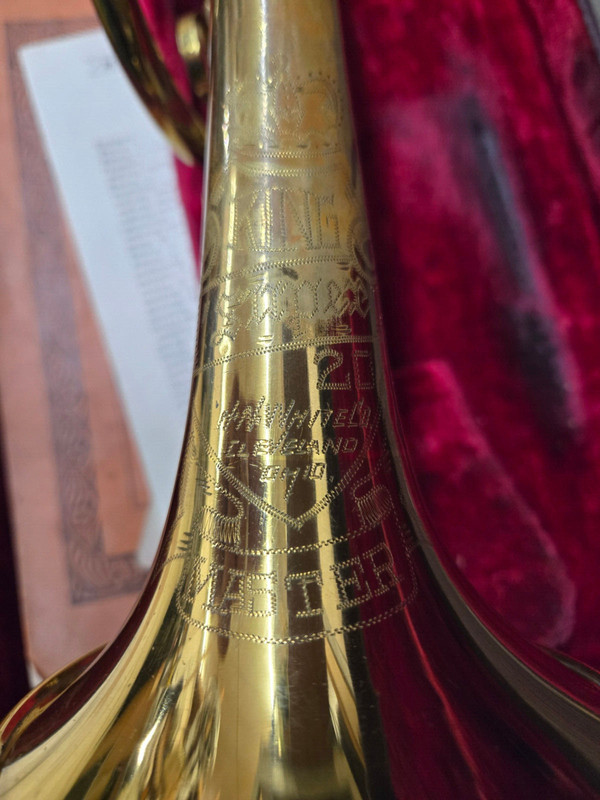 King 1956 Master Super 20 Model 1066 Cornet sn 350992 (4)
