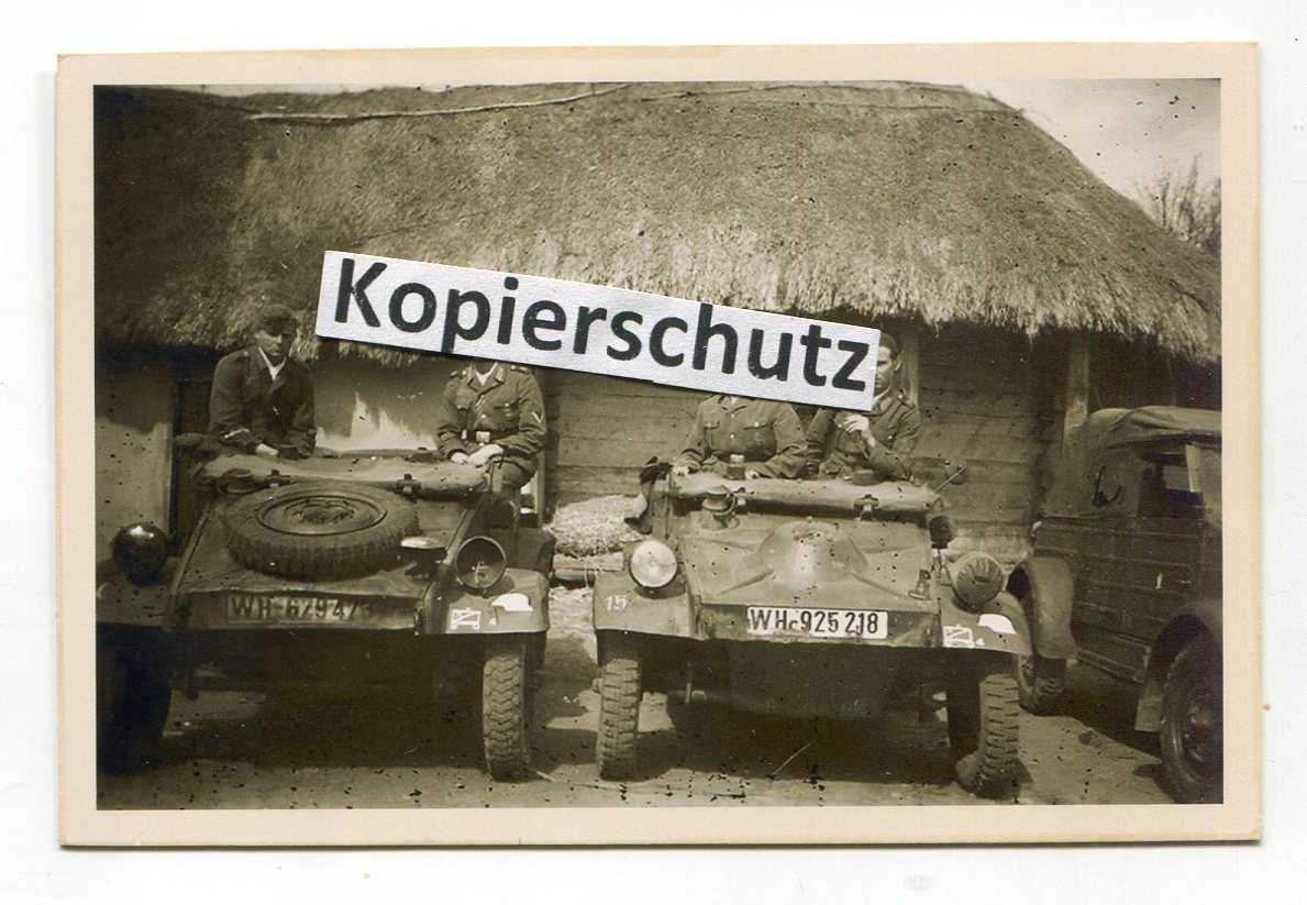 Panzer Div GD Kübelwagen mit Kennung