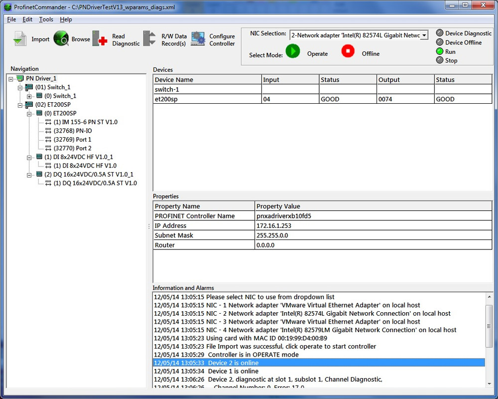 Profinet Commander Profinet Commander