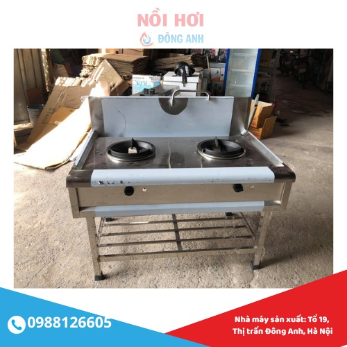 bếp á 2 họng đốt