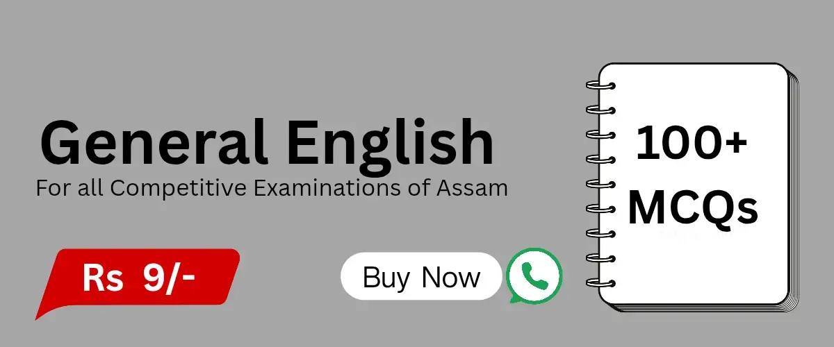 Buy 100+ General English MCQs PDF for Rs. 9 Buy 100+ General English MCQs PDF