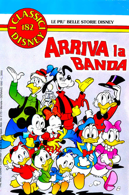 I classici di Walt Disney 182 Serie II - Arriva la banda (Disney 1992-01)