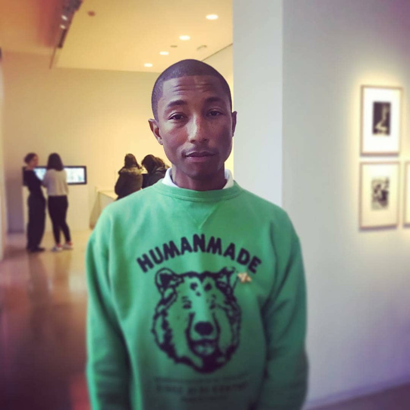 Pharrell Williams At The Maison Européenne Exhibition De La Photographie (January 23) (2019)