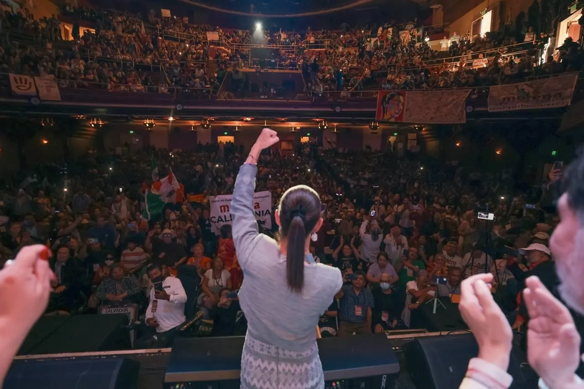 México ya no es la dictadura perfecta: Sheinbaum en Los Ángeles, California 