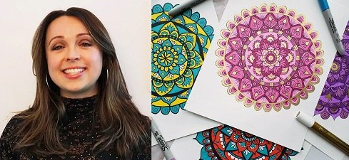 Modern Mandala Art: Draw and Color 2 Stunning and Unique Mandalas