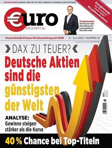 Cover: Euro am Sonntag Finanzmagazin No 18 vom 05  Mai 2023