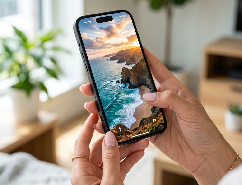 iPhone 15 после замены экрана