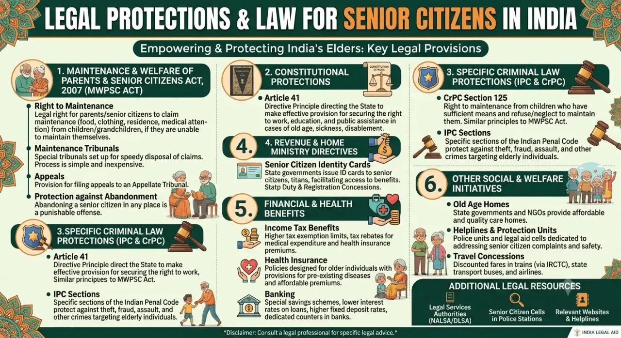 Legal Protections and Laws for Senior Citizens in India