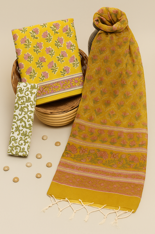 Signature Block Print Suit Sets