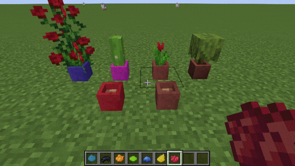 Flower Pots Plus Minecraft Mods