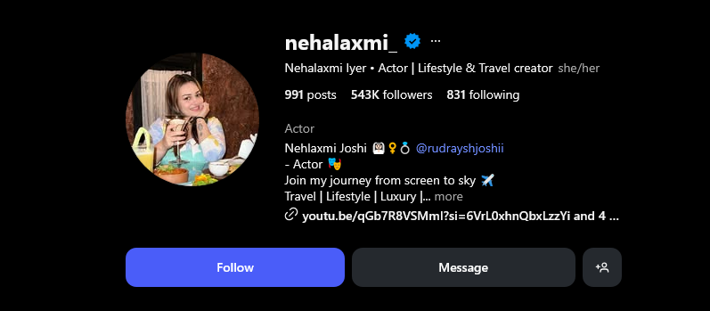 nehlaxmi joshi in answer #2348457