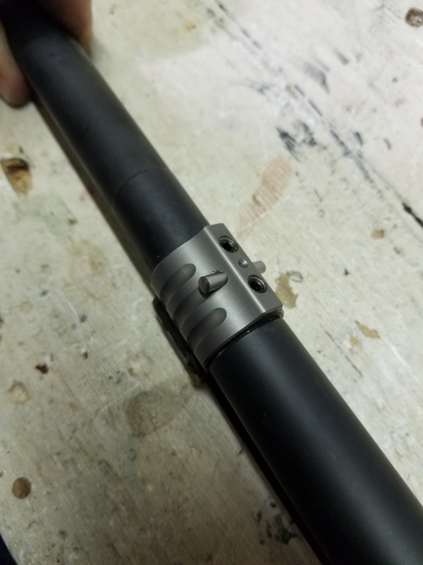 Best way to pin gas block?