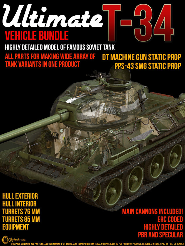 Ultimate T-34: Vehicle Bundle Ultimate T-34: Vehicle Bundle