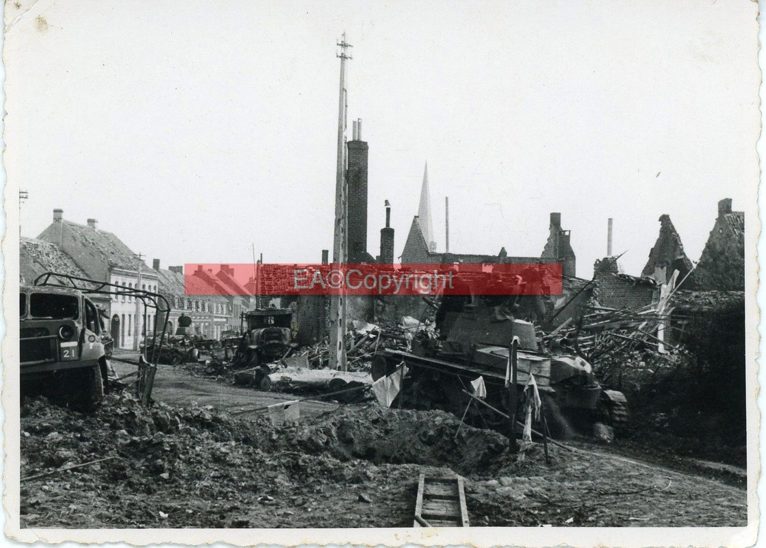 frankreich Kämpfe LKW Camion Panzer tank Vormars