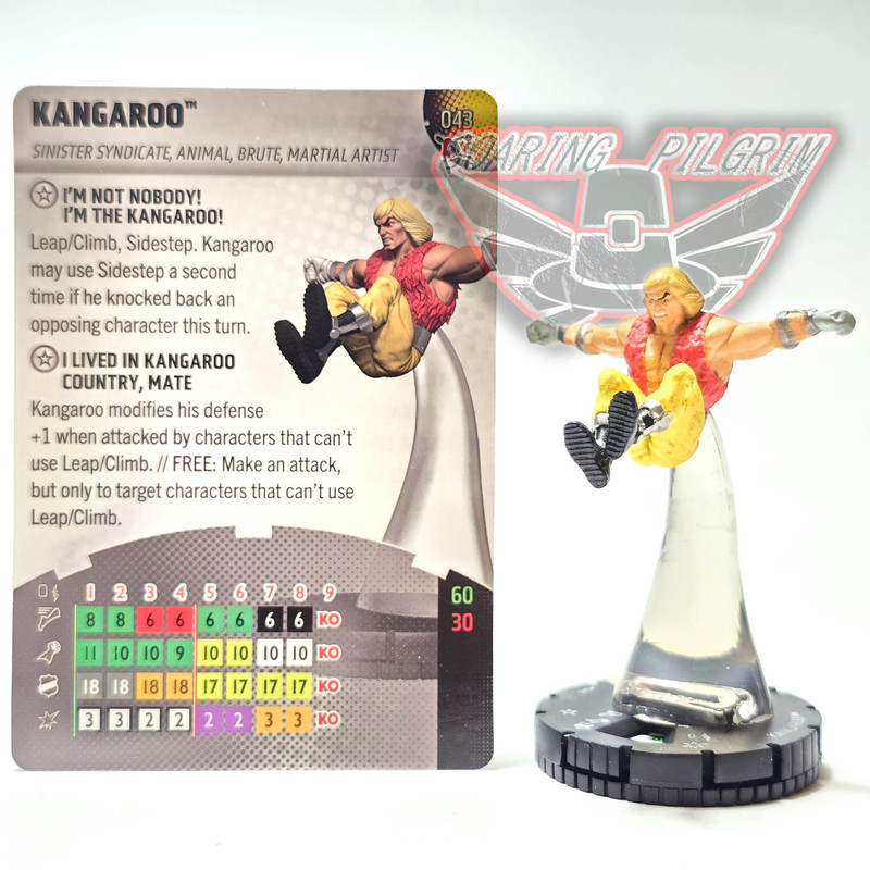 Marvel Heroclix KANGAROO - 043 - SUPER RARE Spider-Verse Set #43