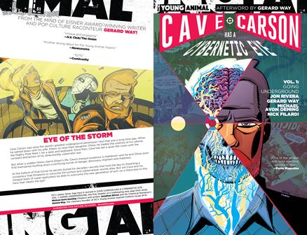 Cave Carson Has a Cybernetic Eye v01 - Going Underground (2017)