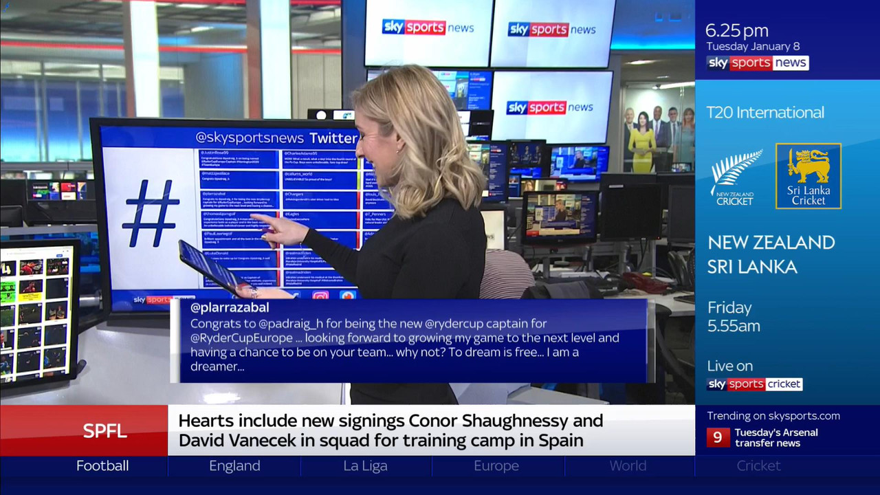08 January - 18.00.00 - Sky Sports News At 6 2019. A comprehensi