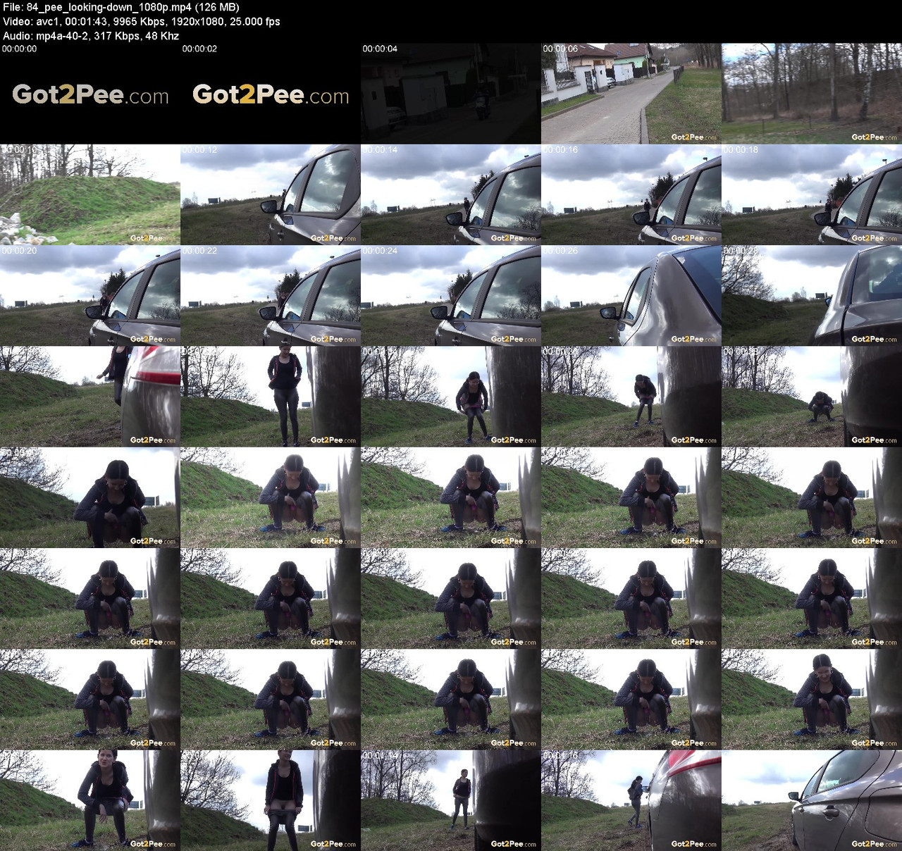 84 pee looking down 1080p