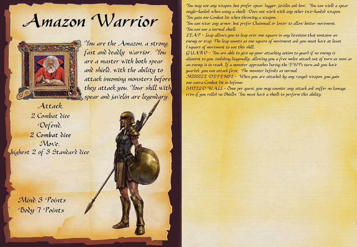 Character card Amazon