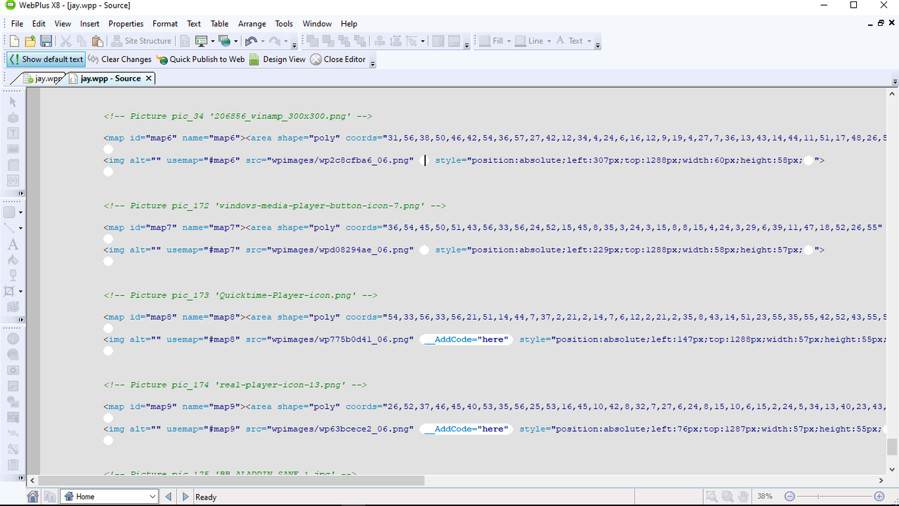 code