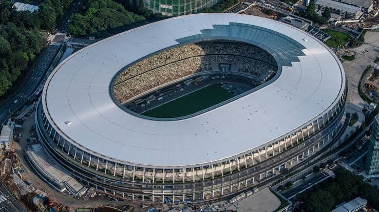 Stade de Pamtaya vu du ciel