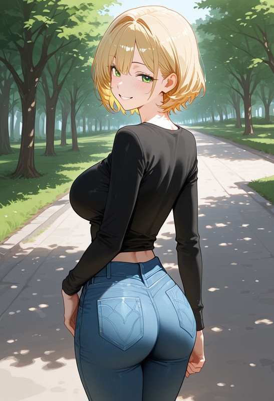 Linn lounging