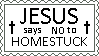 JESUS says no to homestuck