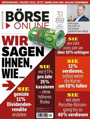 Cover: Börse Online Magazin No 31 vom 04  August 2022