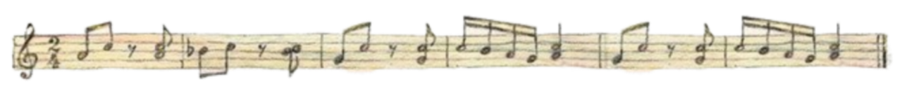  Music notes 