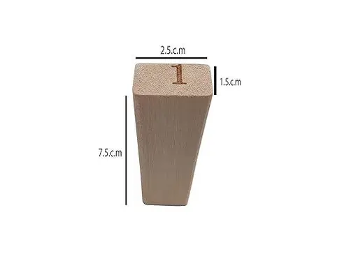 Wooden blocks Color 1 (T112)