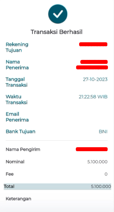 Bukti JP hari ini