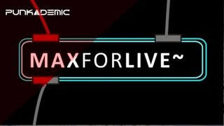 MaxForLive  Creating Your Own Audio Tools in Max For Live