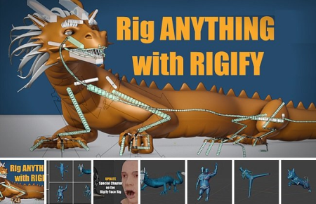 BlenderMarket: Rig Anything With Rigify - (Modules 1 and 2)