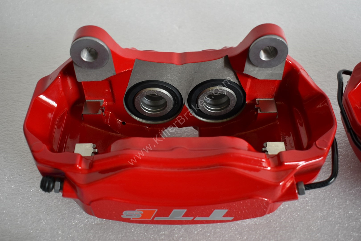 Audi TTS 2018 4Pot Calipers brake upgrade on Golf 7 R Audi S3 8v