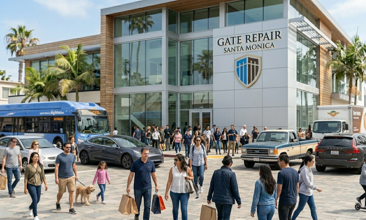 Commercial gate front