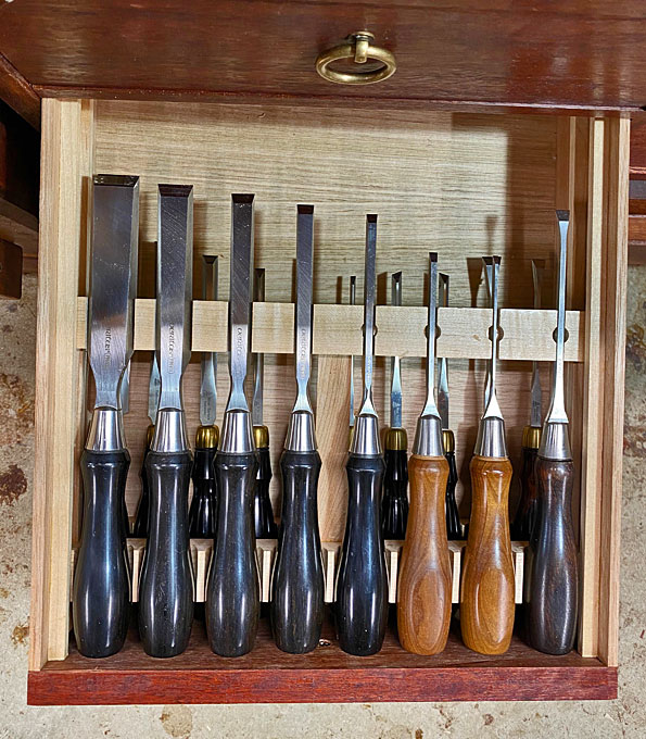 Optima Butt Chisels from Blue Spruce Toolworks