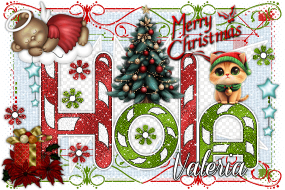 Hola Christmas Kitten valeria