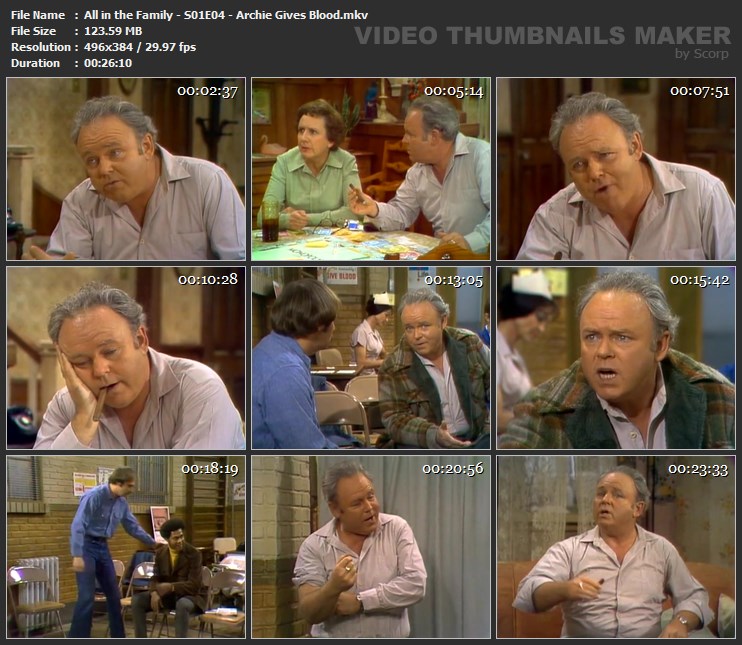 All in the Family - S01E04 - Archie Gives Blood.mkv