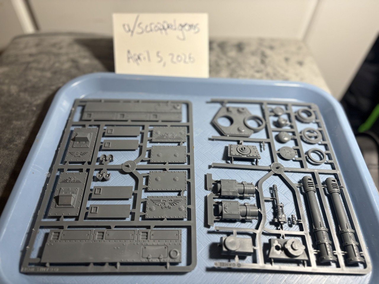 Tank Bits Sprues 12