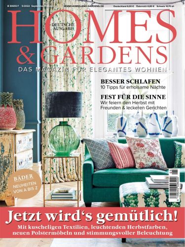 Cover: Homes and Gardens Magazin No 05 September-Oktober 2022