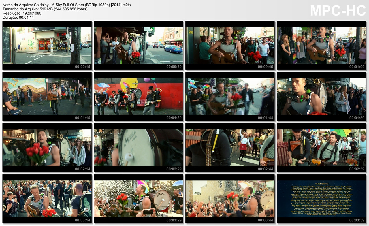 Coldplay - A Sky Full Of Stars (BDRip 1080p) [2014]