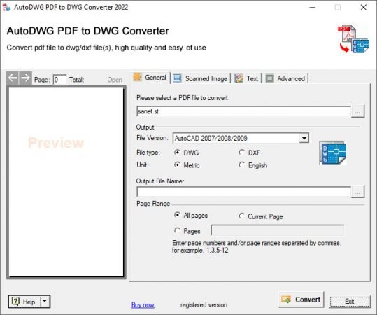 AutoDWG PDF to DWG Converter Pro v2022 4.5