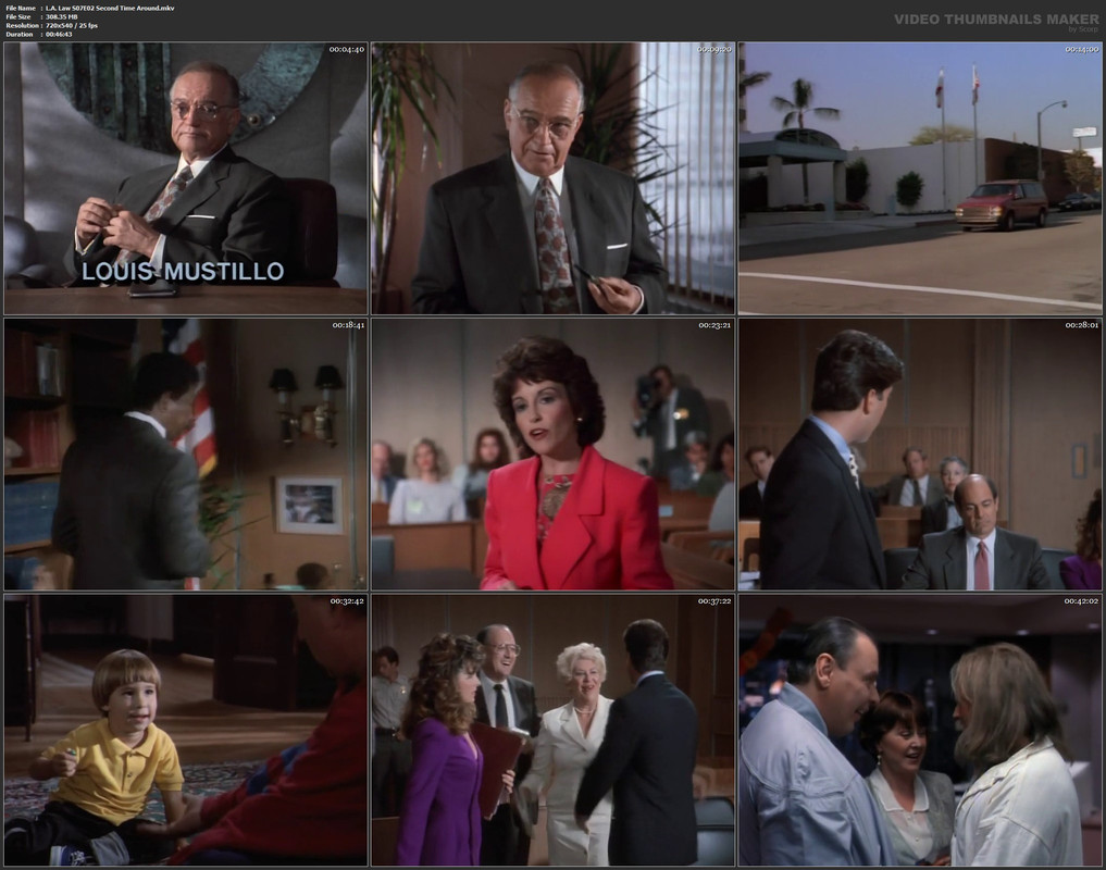 L.A. Law S07E02 Second Time Around.mkv