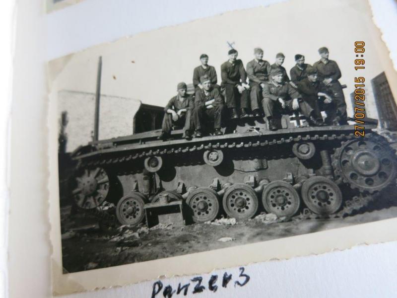 Foto Wehrmacht Panzer IV Uniform Rußland Italien