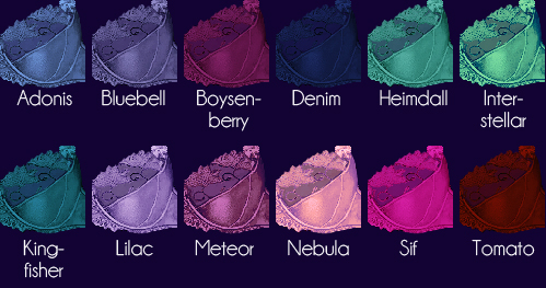 Lace lingerie swatch