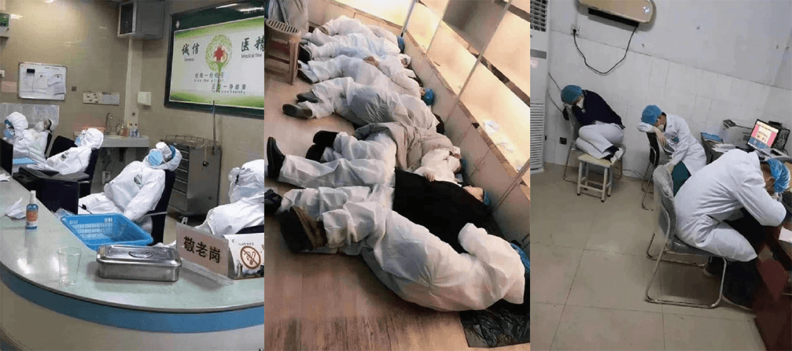 Equipe-médica-de-Wuhan-exausta