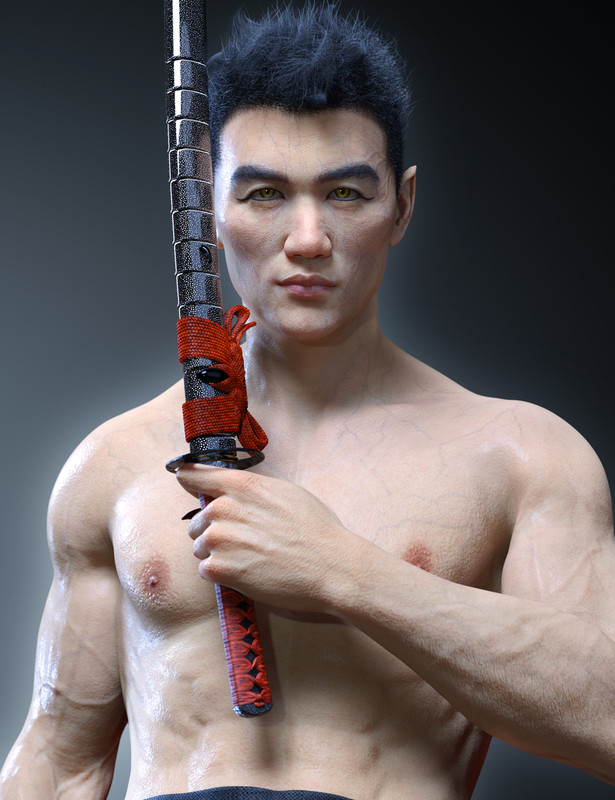 Jun-fan HD for Genesis 8.1 Male Jun-fan HD for Genesis 8.1 Male
