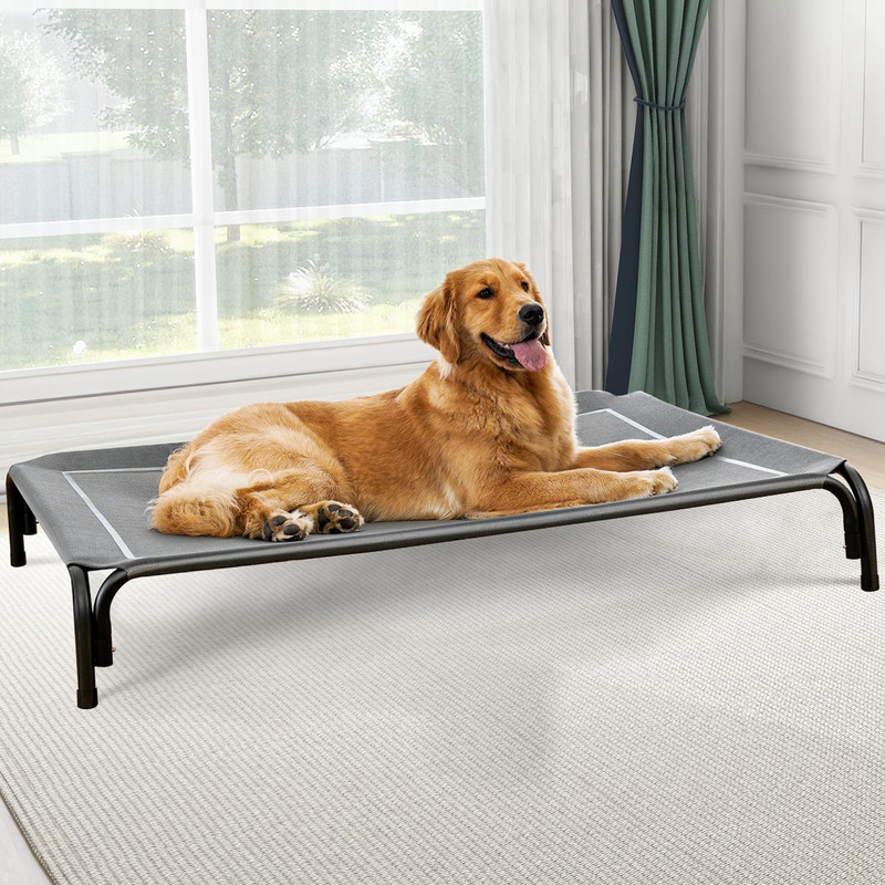 Czpalo Outdoor Elevated Dog Bed Large