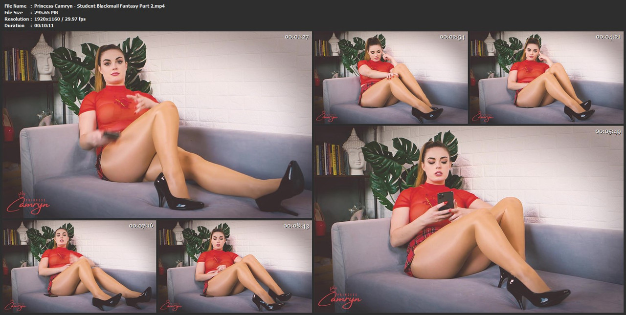 Princess Camryn - Student Blackmail Fantasy Part 2.mp4